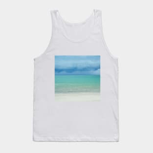 SCENERY 03 - Blue Beach White Sand Coast Tank Top